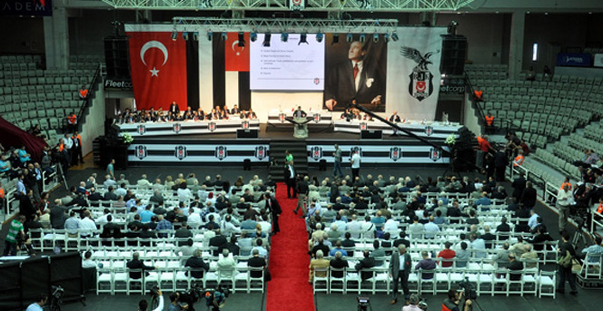 Beşiktaş\'ın Tüzük Tadil Genel Kurul Toplantısı Başladı