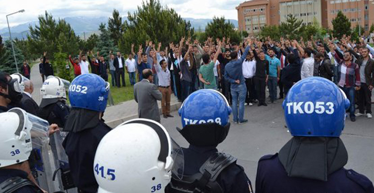 Erciyes Üniversitesi\'nde Gerginlik: 48 Gözaltı