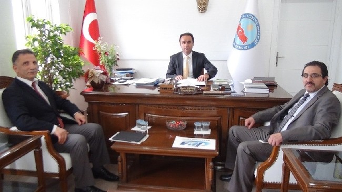 İha\'dan Kaymakam Erkan\'a Ziyaret