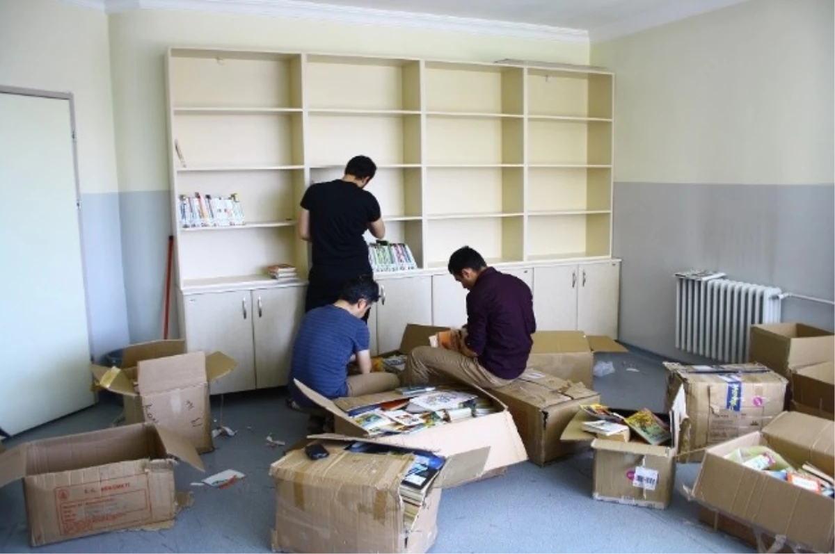 Marmara\'dan Gazi Şehrimize Kütüphane Projesi