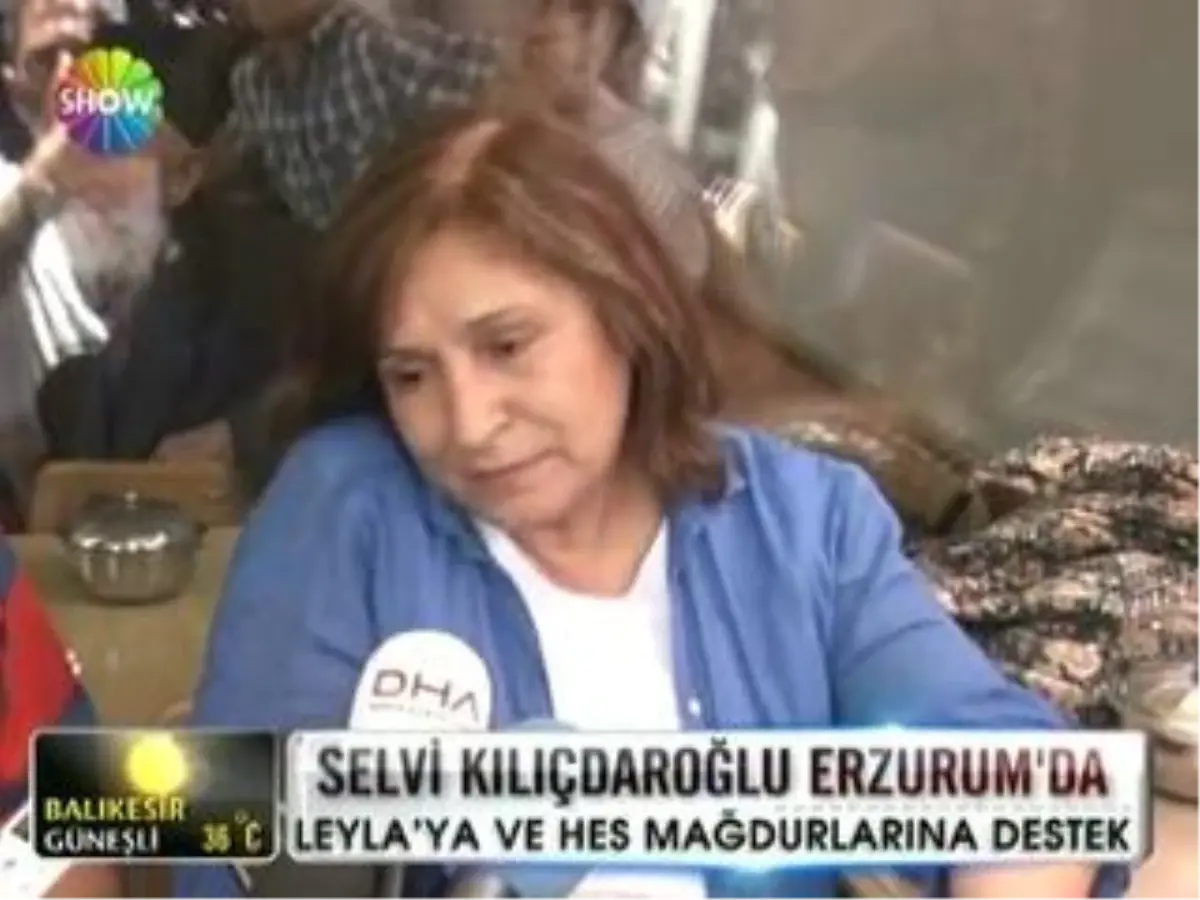 Selvi Kılıçdaroğlu Erzurum\'da - 13 Haziran 2012