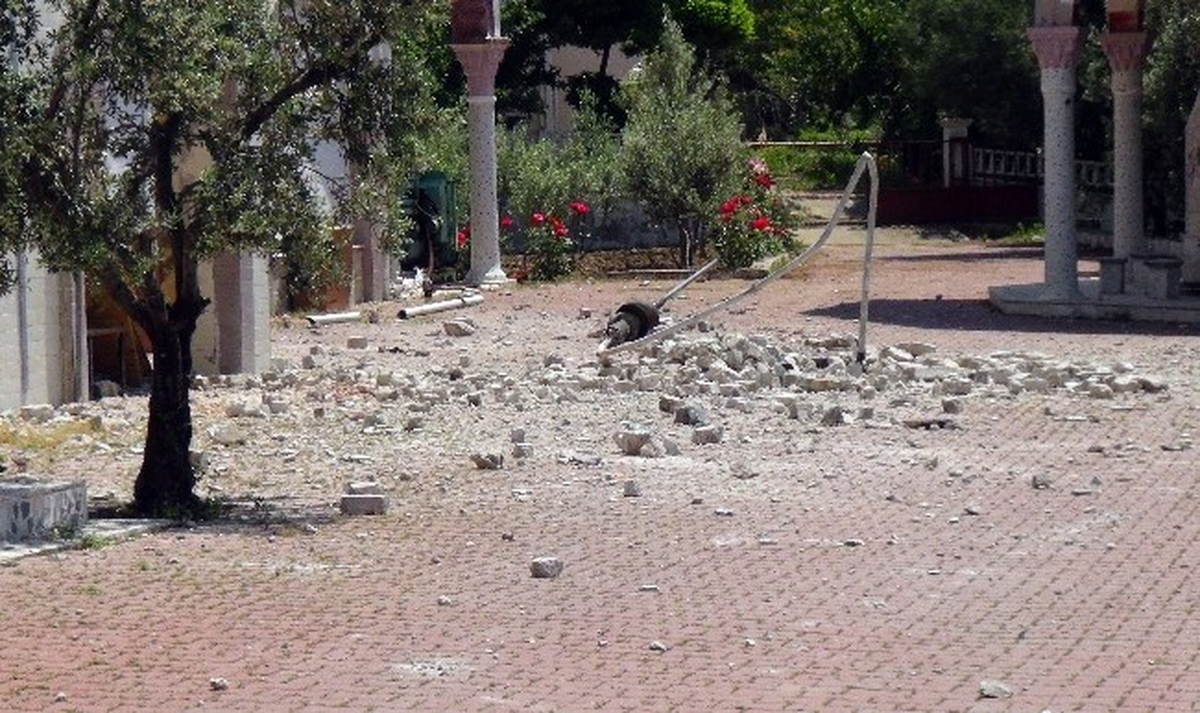 Tekirdağ\'da Deprem Nedeniyle Cami Şerefeleri Yıkıldı