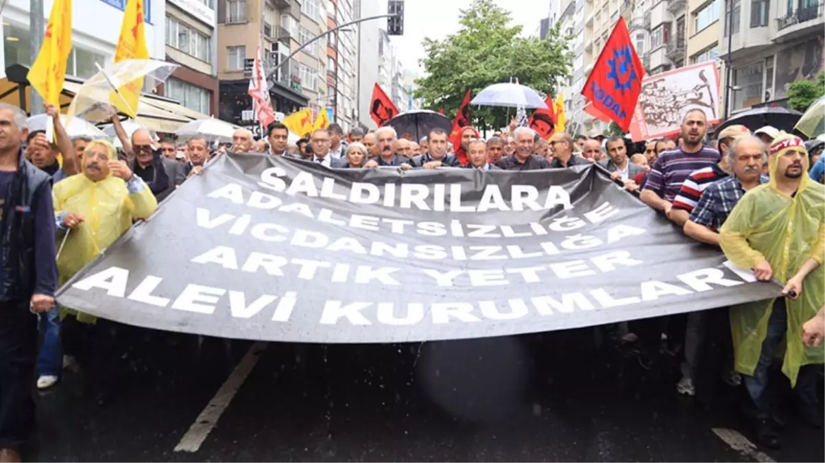 Alevi Derneklerinden Okmeydanı Protestosu