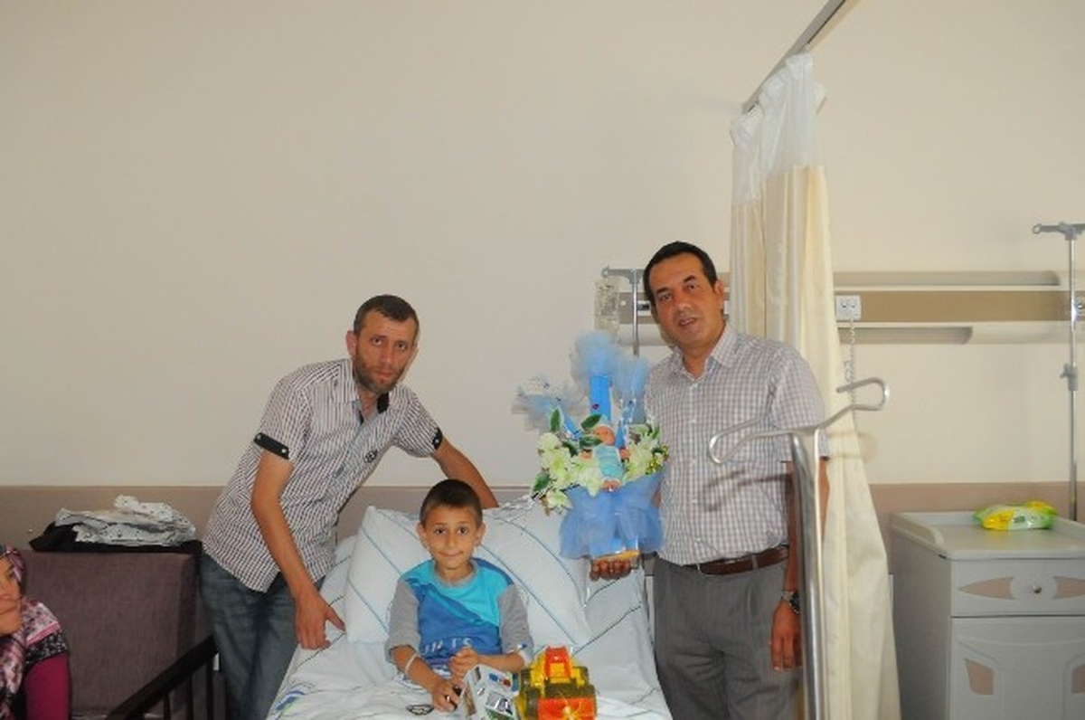 Minik Arda\'ya Geçmiş Olsun Ziyareti