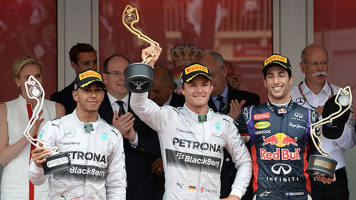 Monaco\'da Rosberg Kazandı