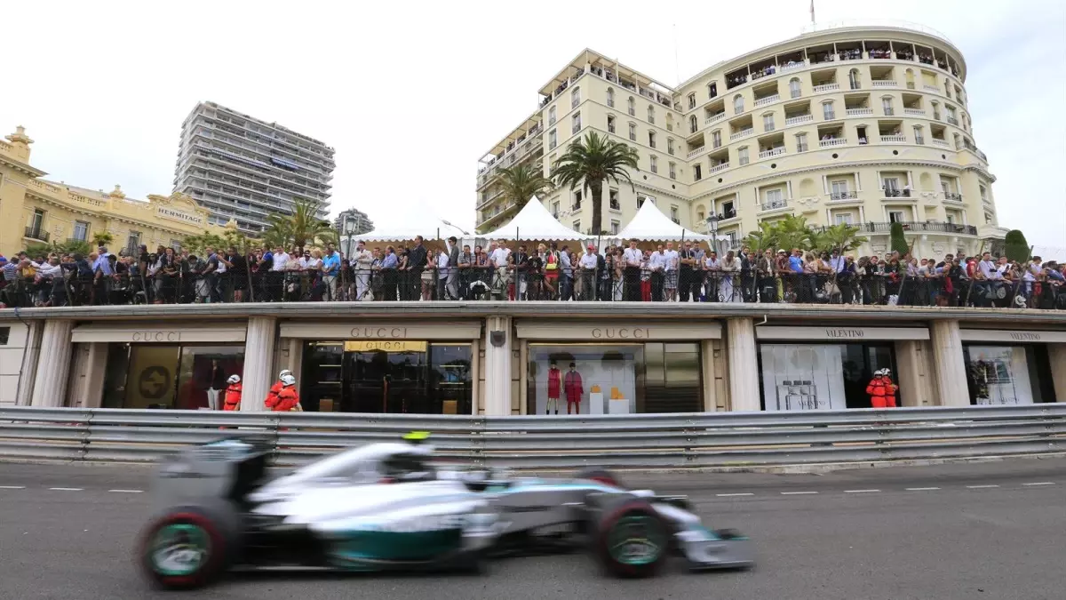 Monaco Gp\'sini Nico Rosberg Kazandı