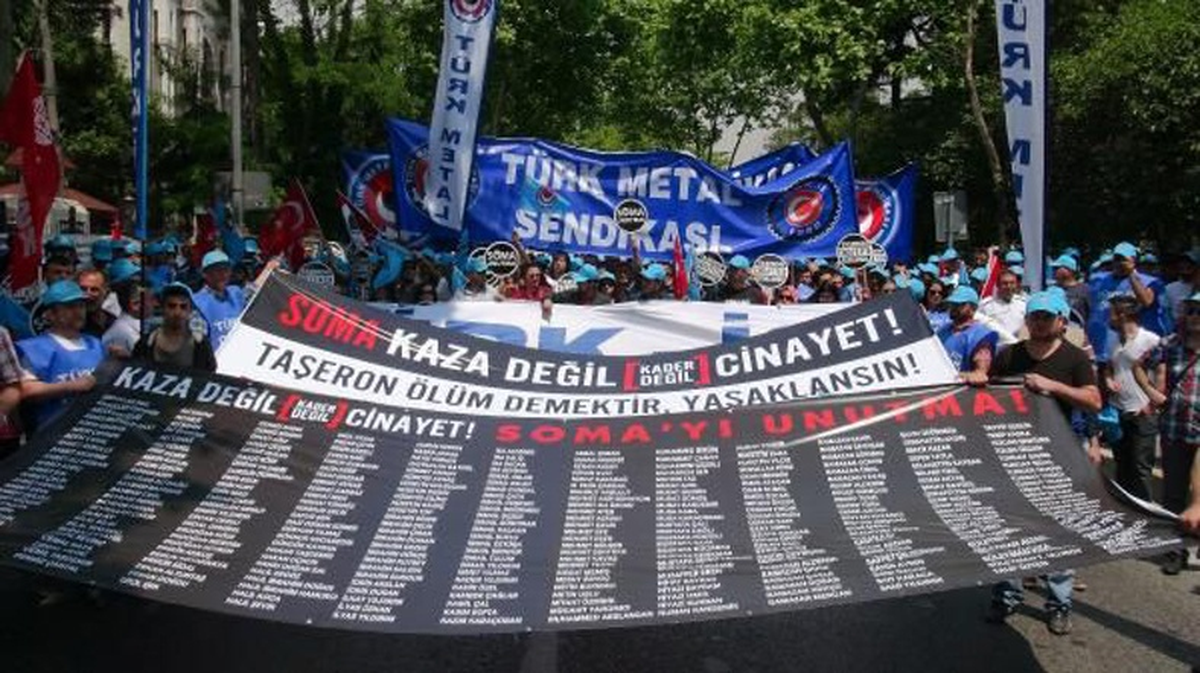 Sendikalar Taşeronu Protesto Etti