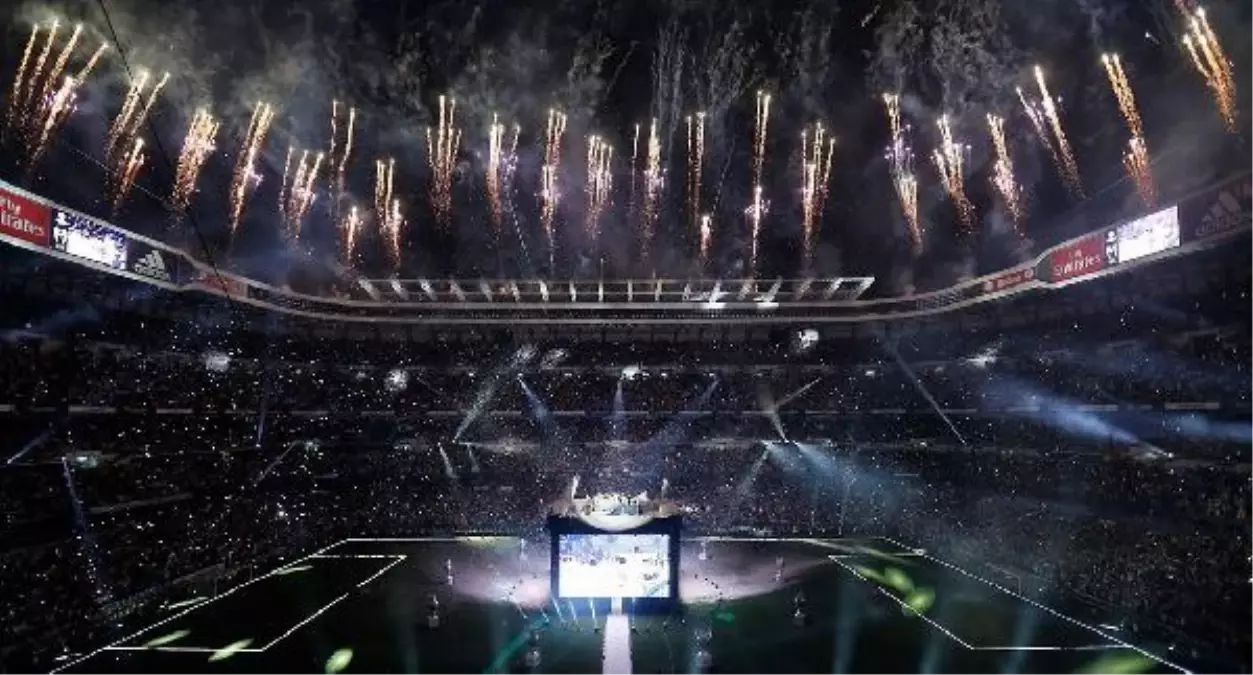 Avrupa\'nın En Büyüğü Real Madrid, Üçüncü Kutlamayı Stadında Yaptı