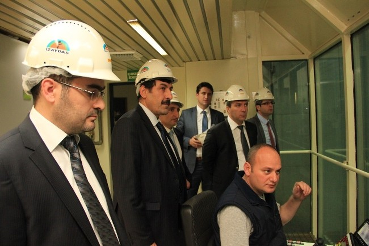 Genel Sekreter Yardımcısı Okumuş, İZAYDAŞ\'ı Ziyaret Etti