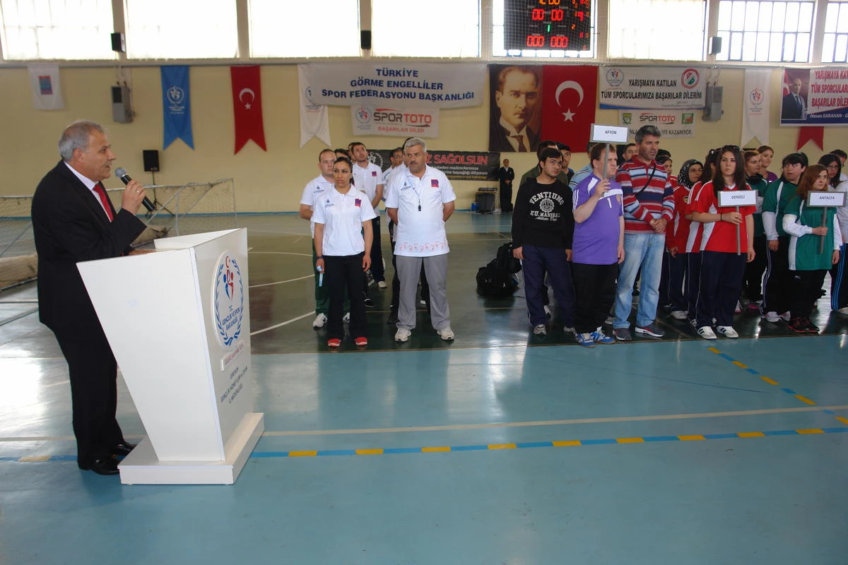 Goalball Müsabakaları Giresun\'da Başladı