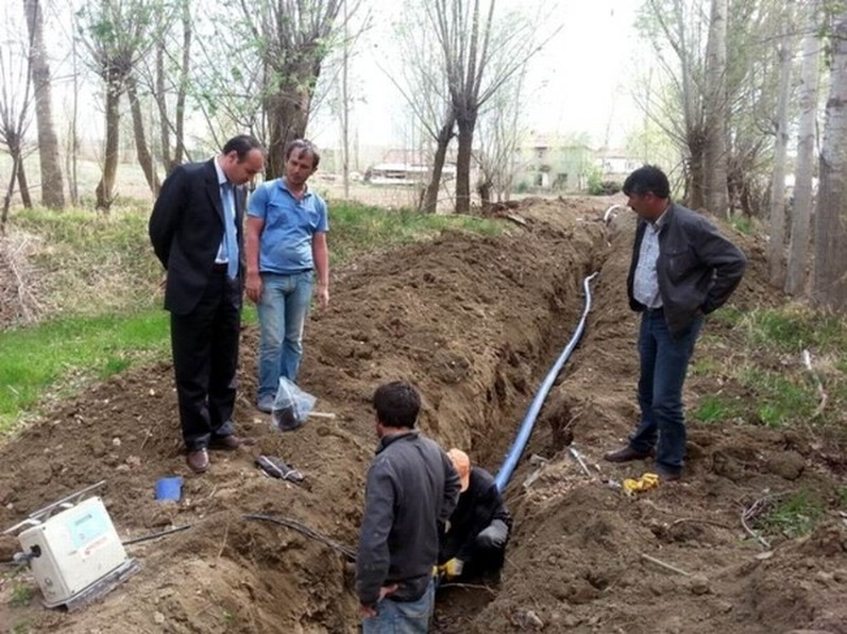 Harmantepe Köyü Altyapı Çalışmaları Sürüyor