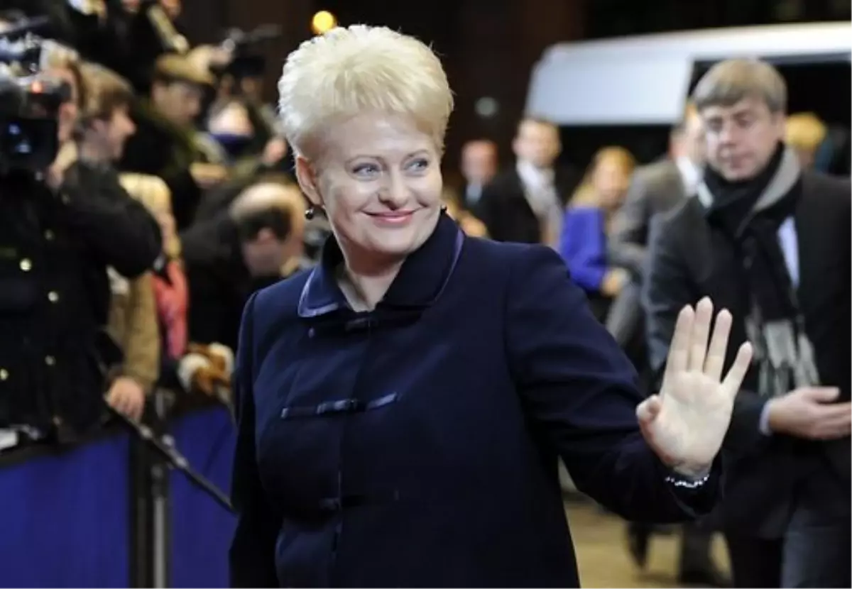 Litvanya\'da Grybauskaite, İkinci Kez Devlet Başkanı Seçildi