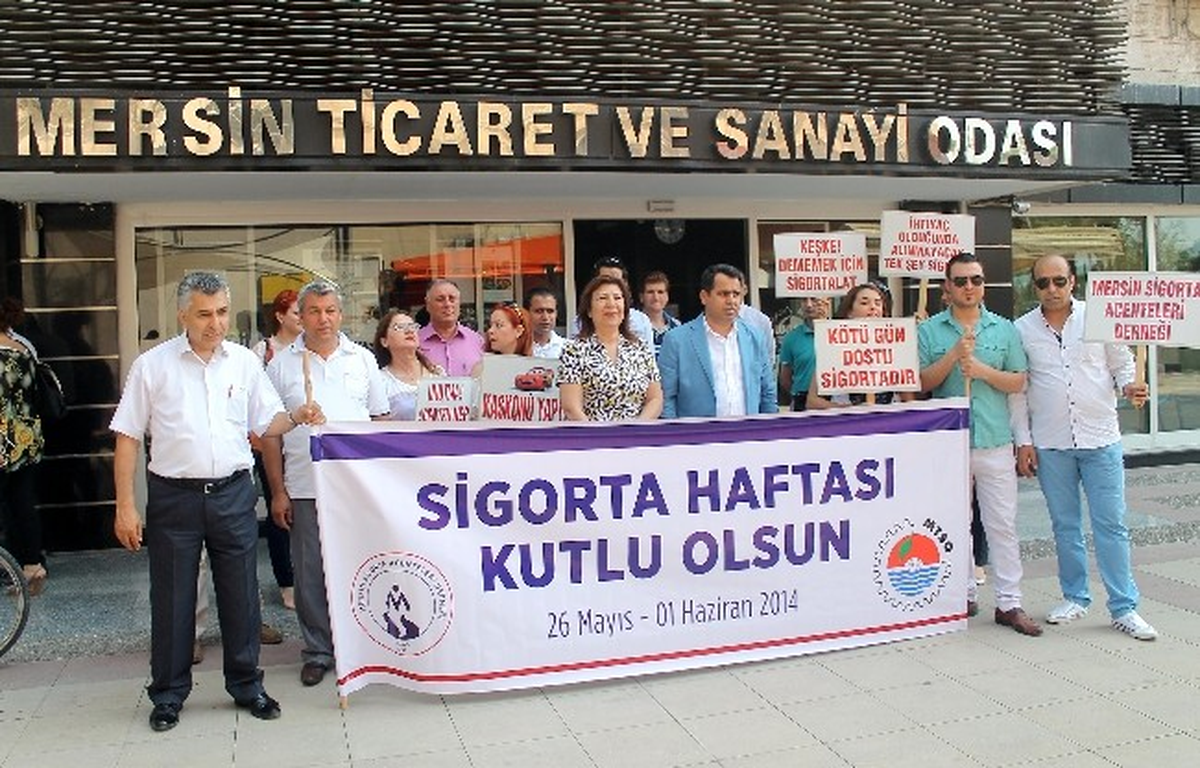 Mersin\'de Sigorta Haftası Kutlanmaya Başlandı