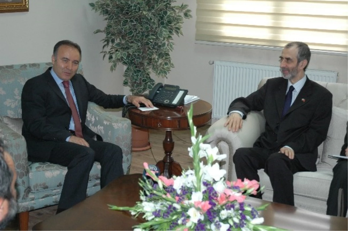 Slovenya Büyükelçisinden Erzurum Valisi Altıparmak\'a Ziyaret