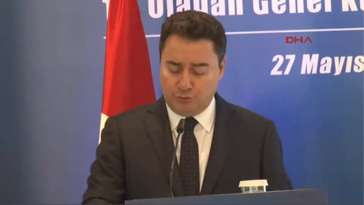 2ali Babacan, Türkiye Katılım Bankaları Birliği\'nin Olağan Genel Kurulu\'nda Konuştu