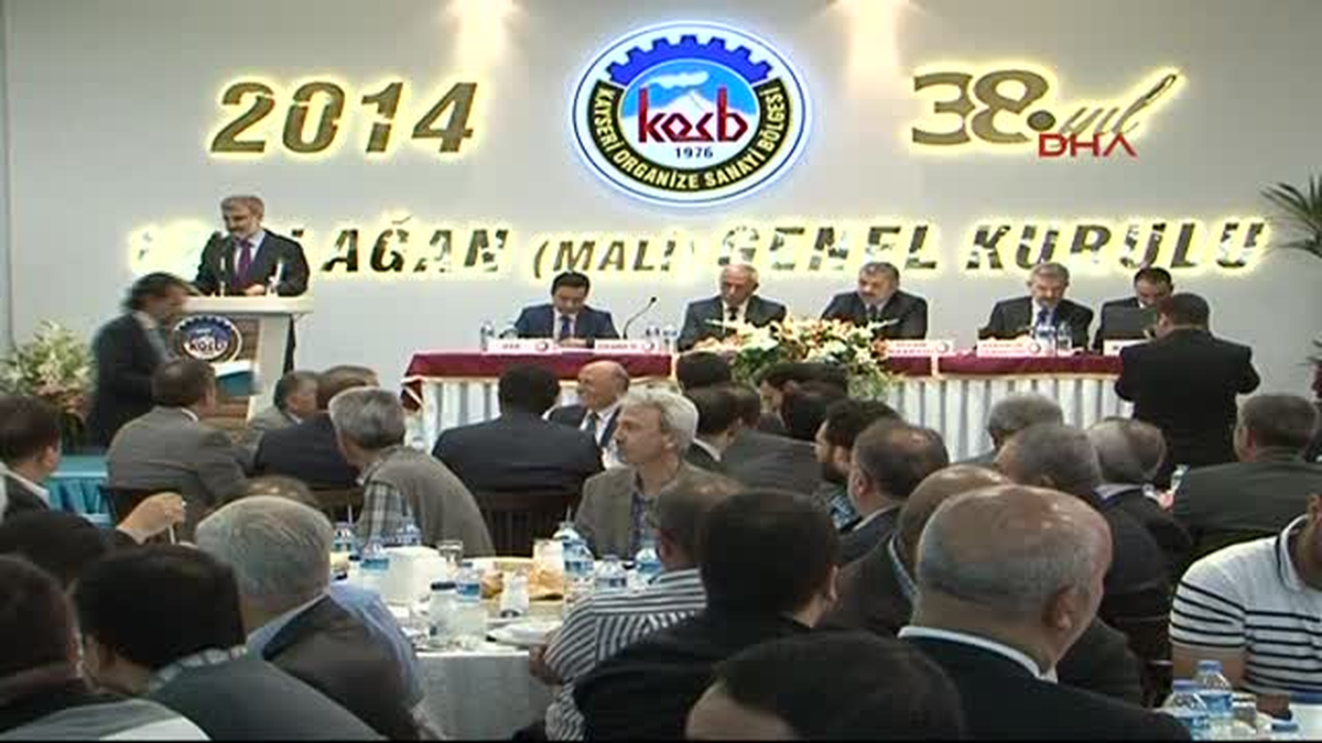 Bakan Yıldız Osb Mali Genel Kuruluna Katıldı
