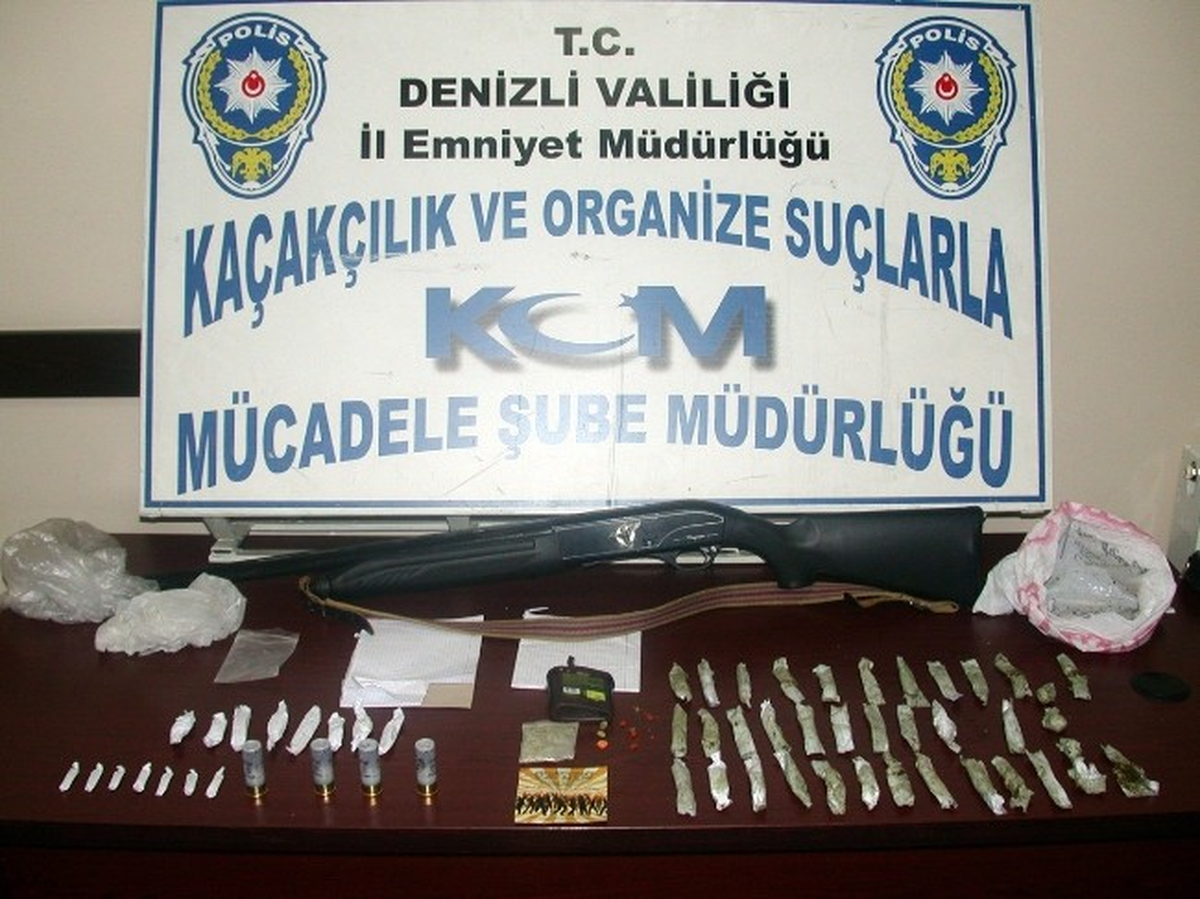 Denizli\'de Uyuşturucu Operasyonu
