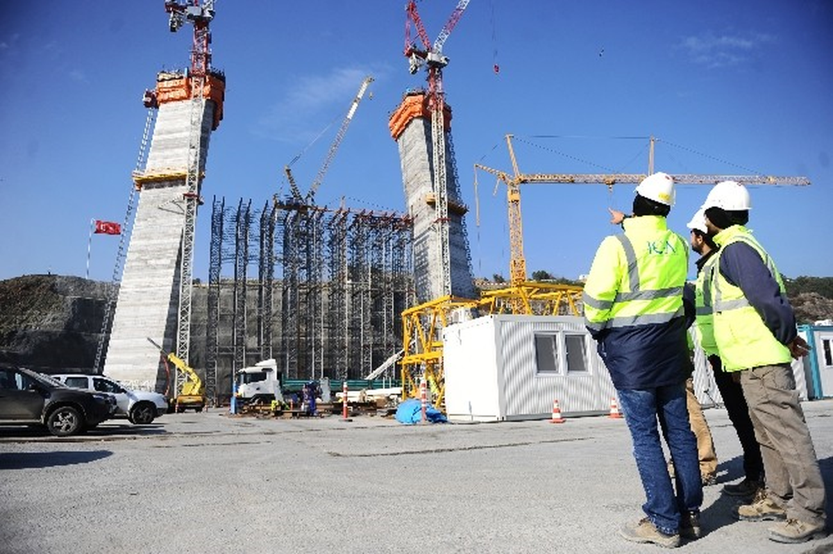 Üçüncü Köprünün Ayakları 200 Metreyi Aştı
