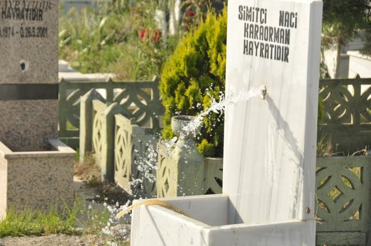 Mezarlıktaki 16 Çeşmenin Muslukları Çalındı