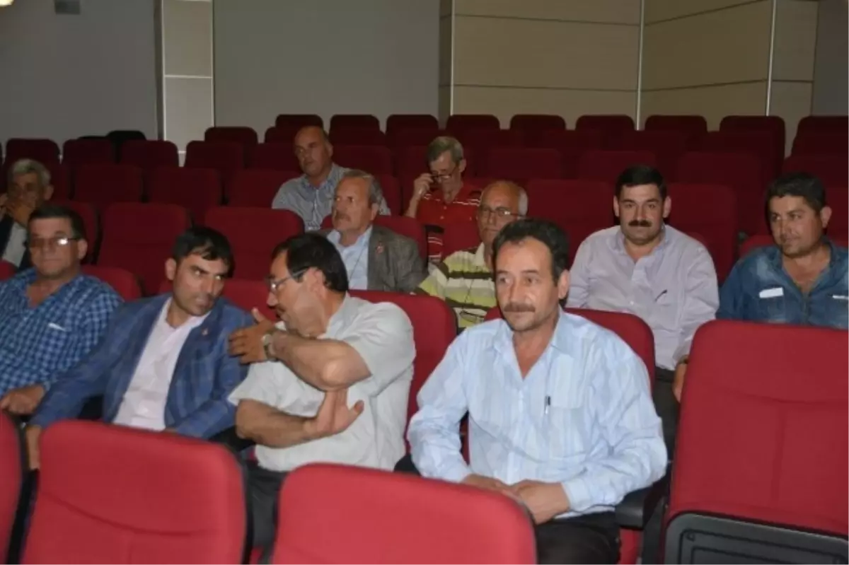 Orhangazi\'de Muhtarlara Temiz Su, Temiz Depo Eğitimi Verildi