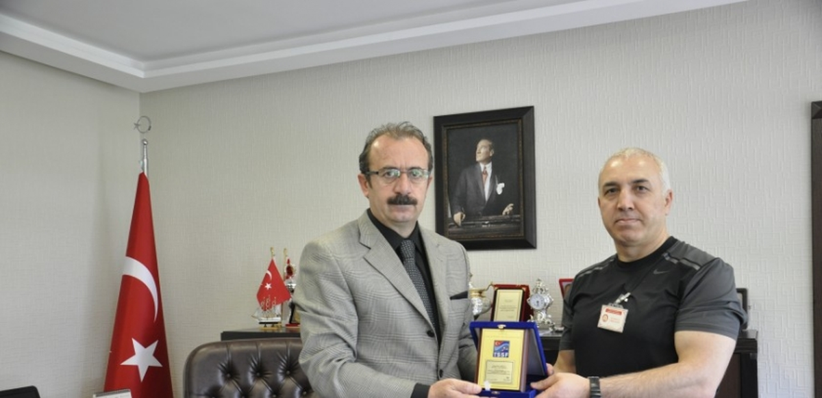 Tssf\'den Çorum İl Özel İdaresi Genel Sekreteri Arslan\'a Teşekkür Ziyareti