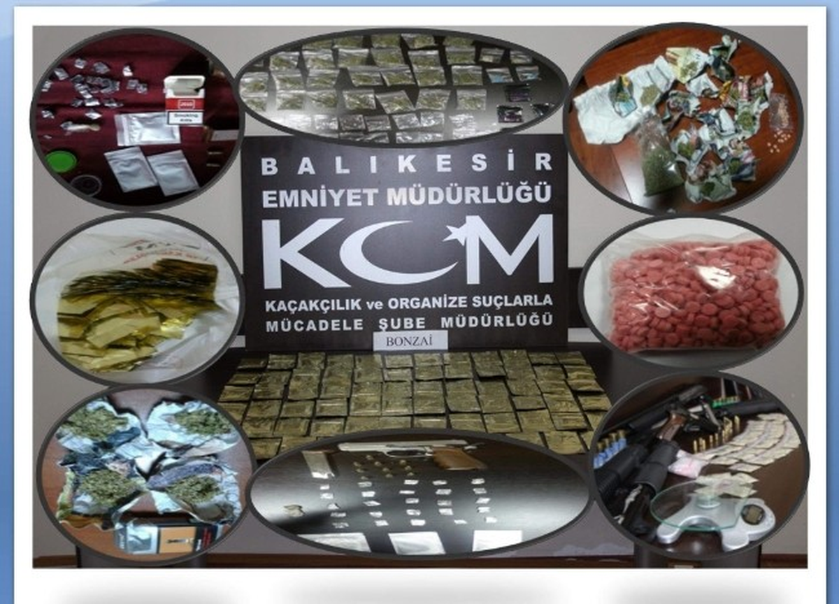Balıkesir Polisinden Zehir Tacirlerine Darbe