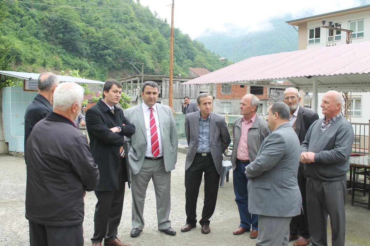 Kaymakam Öztürk Karşıköy Köyünde İncelemelerde Bulundu