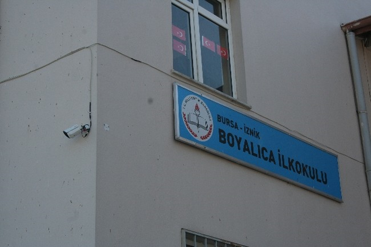 Boyalıca İlkokulu Kameralarla İzleniyor
