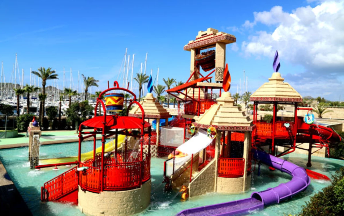 Çocuk Cenneti \'Kids Paradise\' Palmarina Bodrum\'da