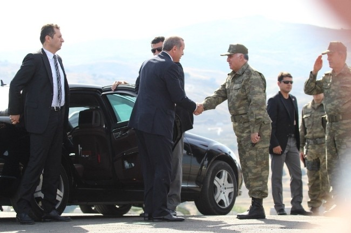 Erdoğan, Efes-2014 Müşterek Fiili Atışlı Tatbikatı'nda