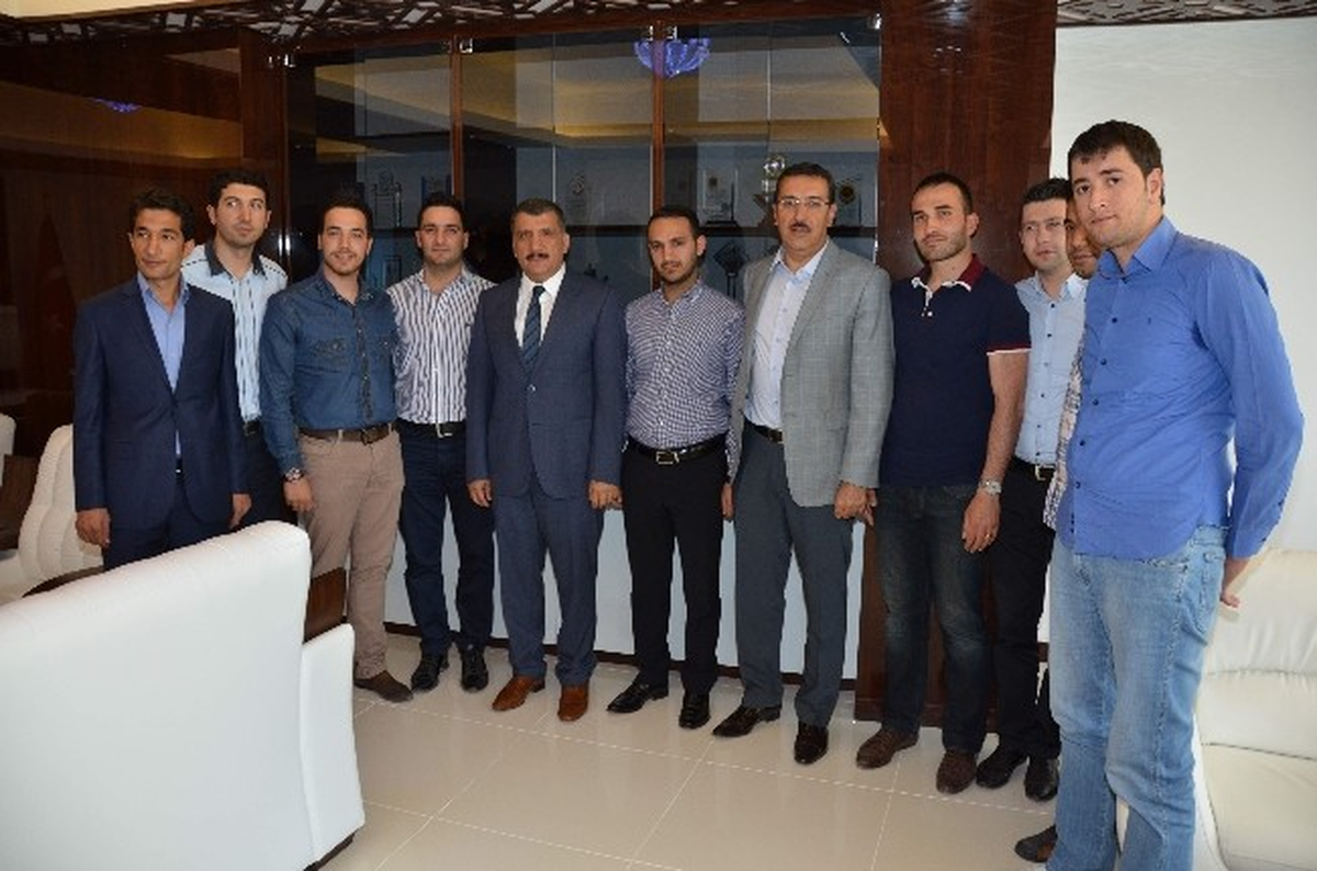Genç Müsiad\'dan Başkan Selahattin Gürkan\'a Ziyaret