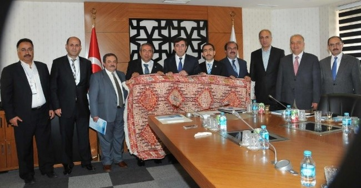 Rektör Ceylan Kalkınma Bakanını Ziyaret Etti