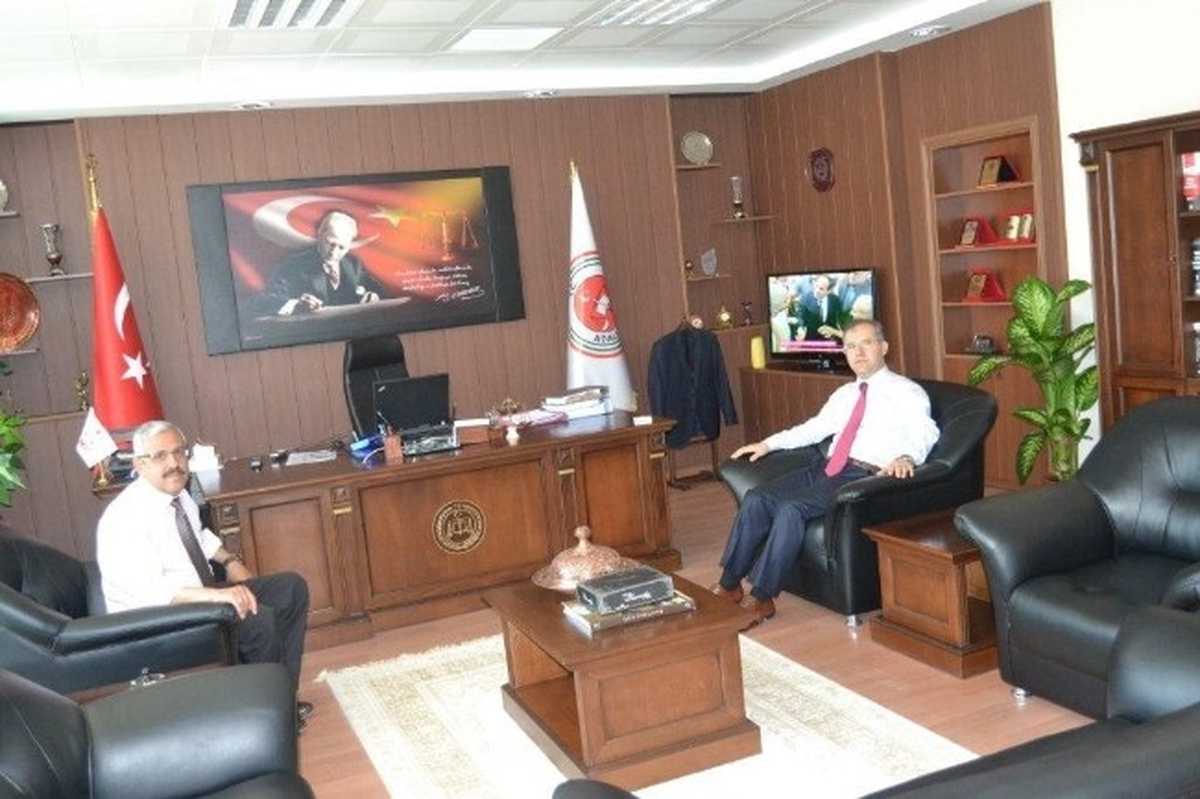 SGK İl Müdürü Akkaş, Başsavcı İnal\'ı Ziyaret Etti