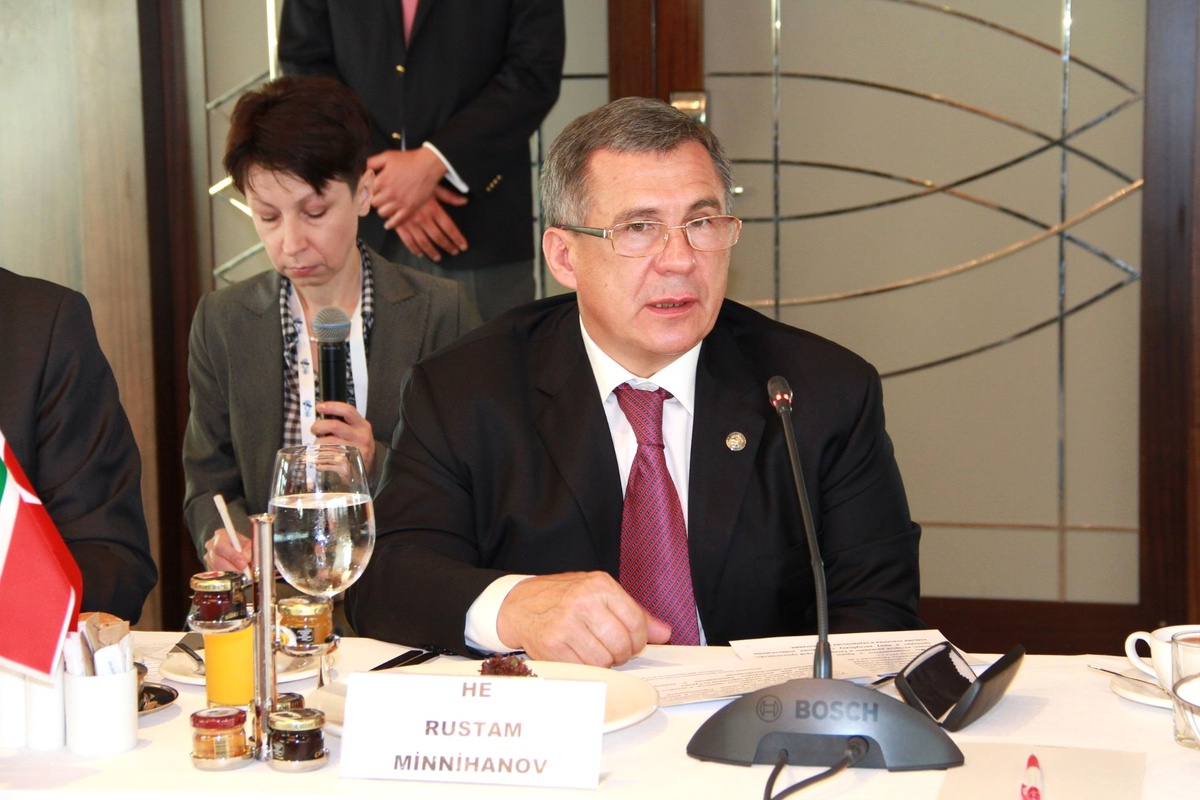 Tataristan Cumhurbaşkanı Minnihanov, Adana\'da