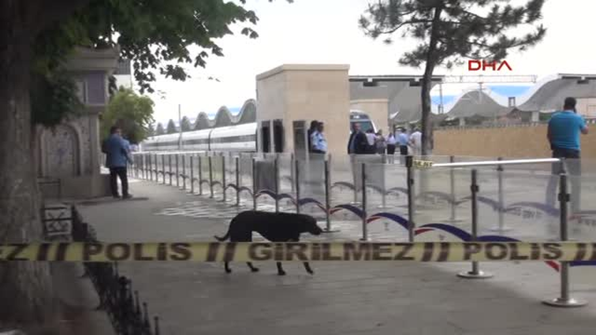 YHT\'e Bomba İhbarı