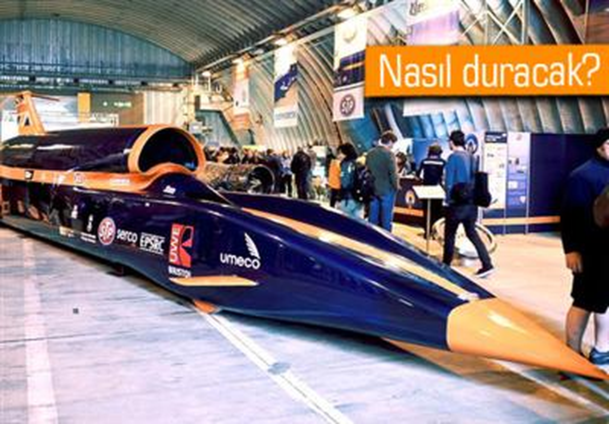 1.600 Km Hızla Giden Araç Nasıl Duracak?