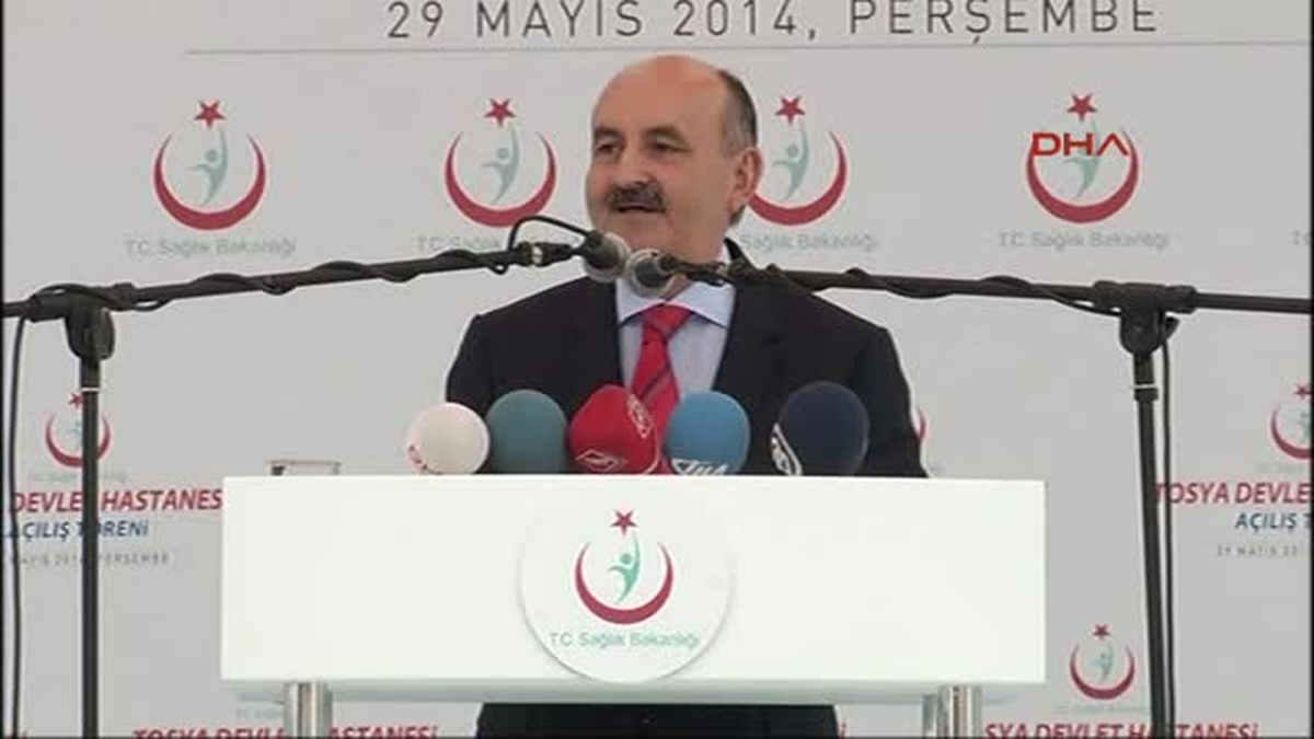 Sağlık Bakanı Müezzinoğlu, Kastamonu\'da Açıklaması