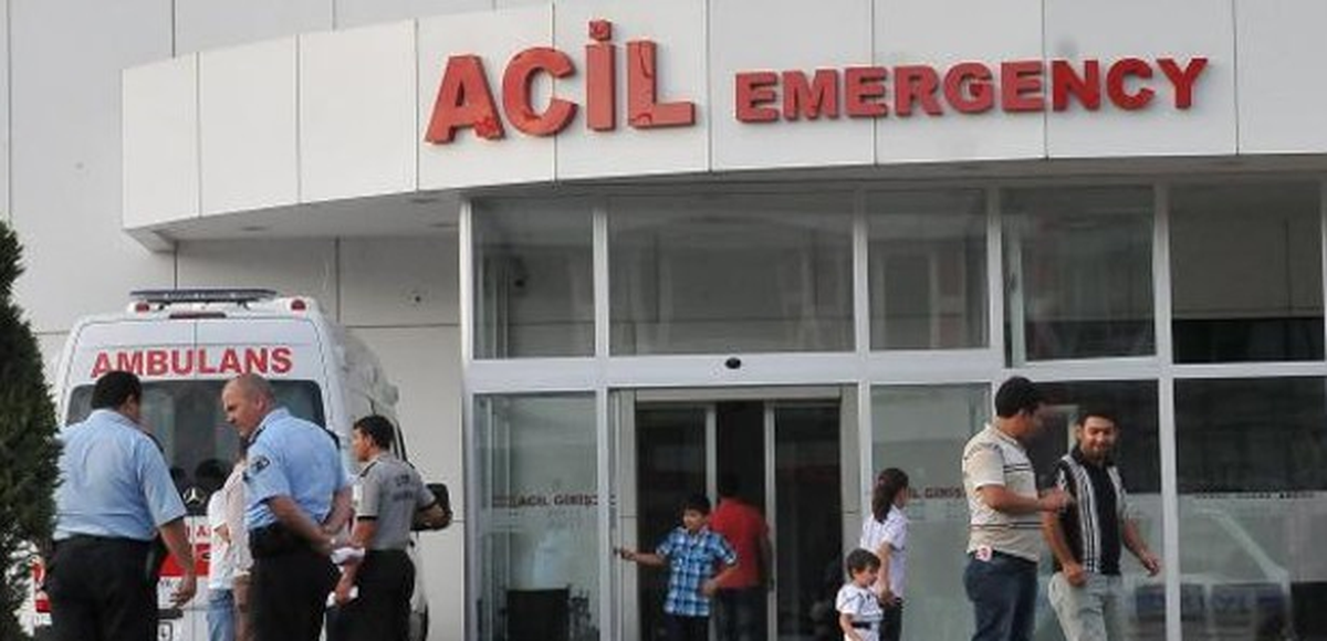 Üzerine Televizyon Düşen Çocuk Hastanelik Oldu
