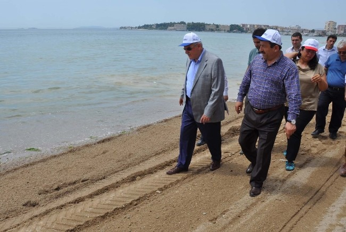 Bayramoğlu Sahilleri Yaza Hazırlanıyor