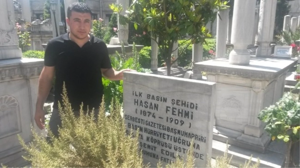 Bigader\'den İlk Basın Şehidinin Mezarına Ziyaret