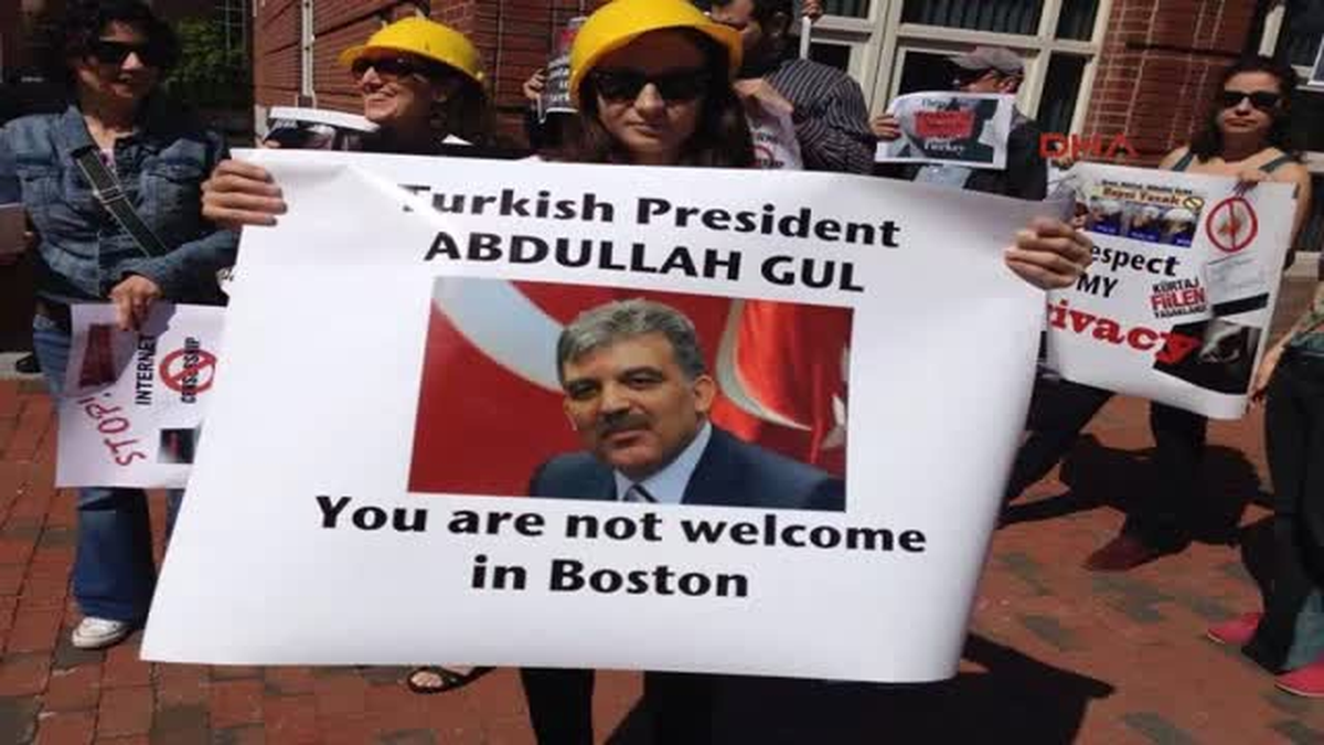 Cumhurbaşkanı Gül ABD\'de Protesto Edildi