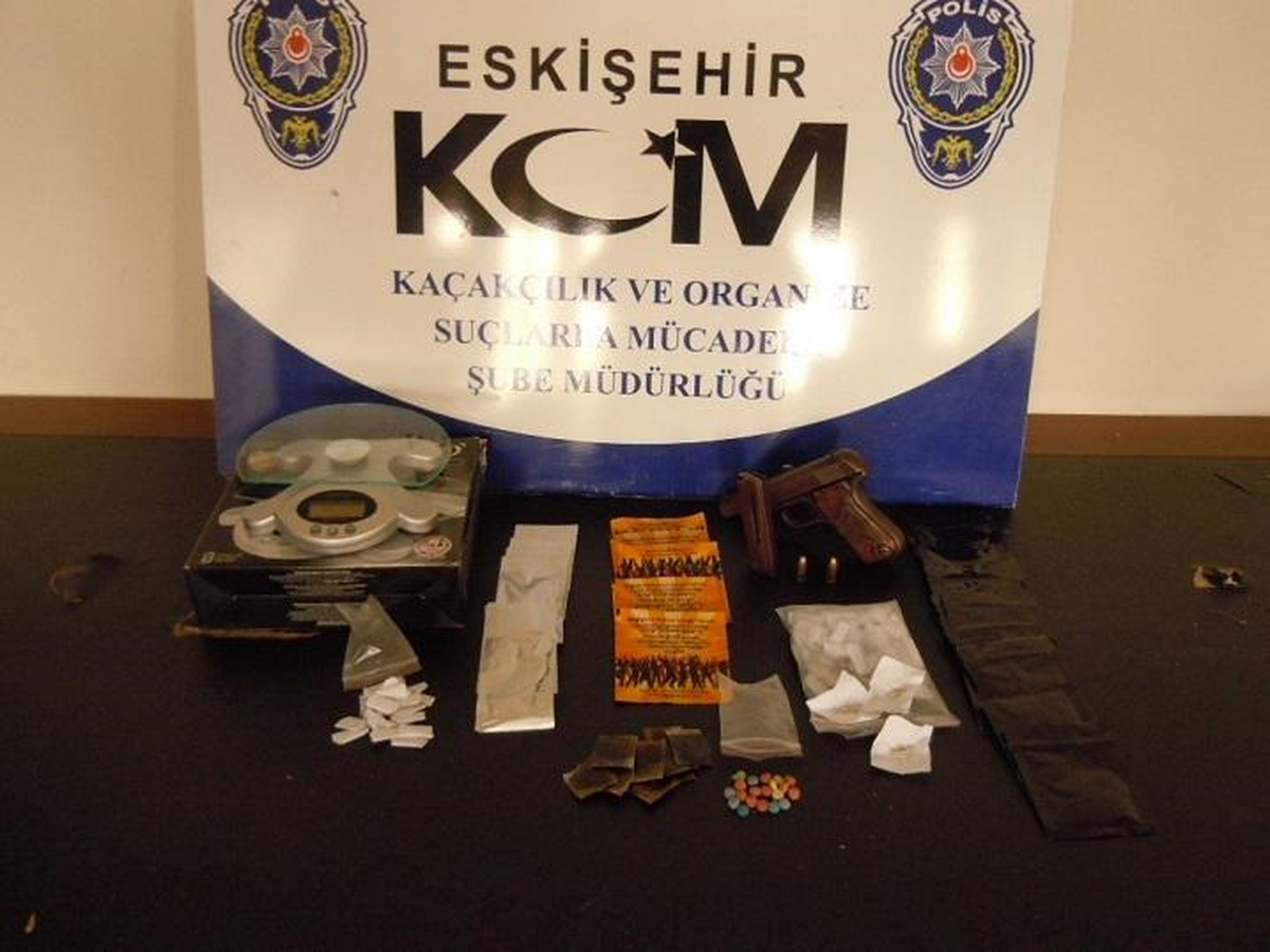 Eskişehir\'de Uyuşturucu Operasyonu