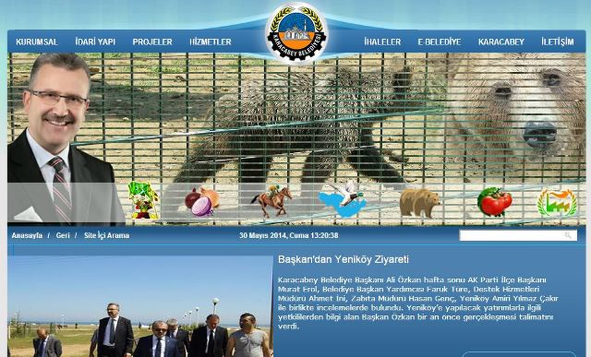 Karacabey Belediyesi İnternet Sitesini Yeniledi