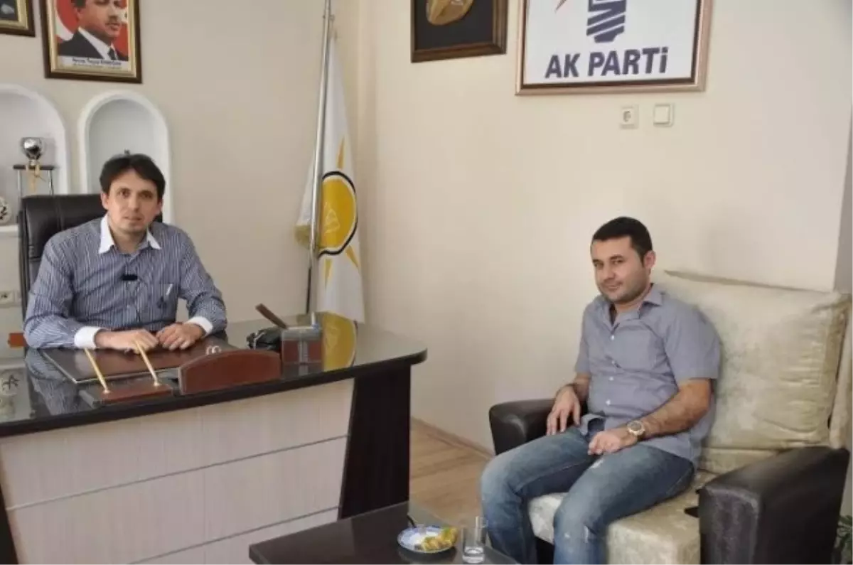 Küçük İbo\'dan AK Parti Efeler İlçe Başkanı Gökhan Ökten\'e Ziyaret