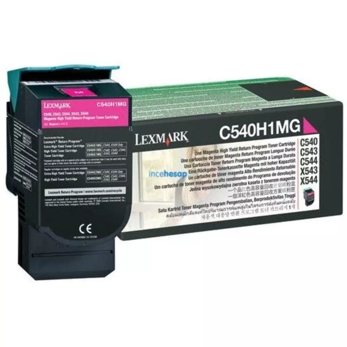 Lexmark C540h1mg Renkli Toner (C540/c543/c544)2k