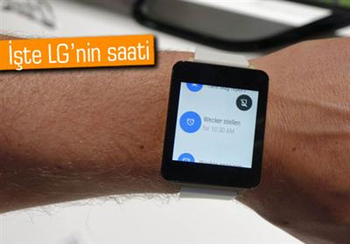 Lg G Watch Video ile Gözler Önüne Serildi