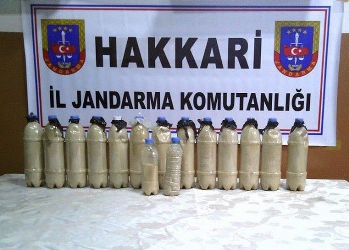 Pet Şişelerin İçinden 10 Kilo Eroin Çıktı