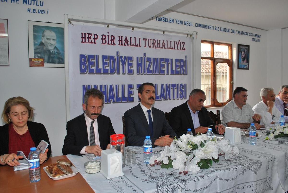 Turhal Belediye Başkanı Bekler, Mahalle Toplantısına Katıldı