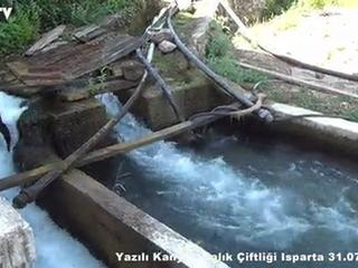 Yazılı Kanyon Balık Çiftliği Isparta Yazılı Kanyon Yolu Written Canyon And Fish Hatchery Road