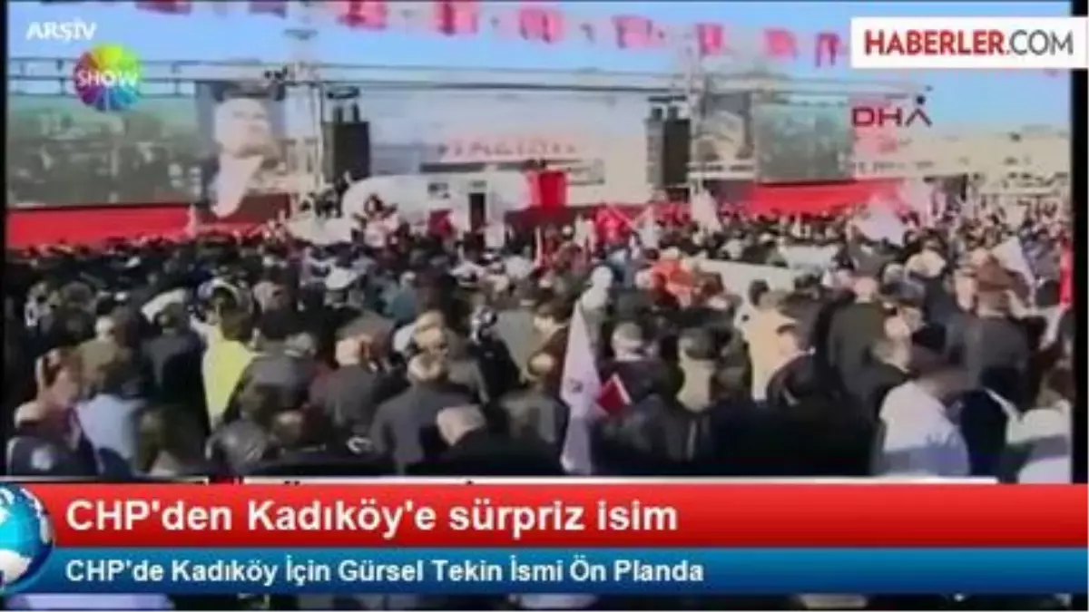 CHP\'de Kadıköy İçin Gürsel Tekin İsmi Ön Planda